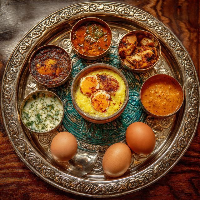 Egg Thali Set