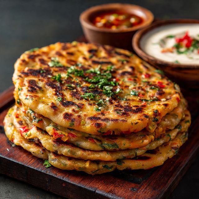 Mix Veg Paratha