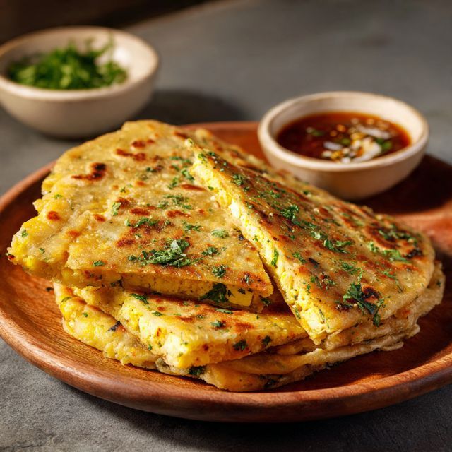 Paneer Paratha Set